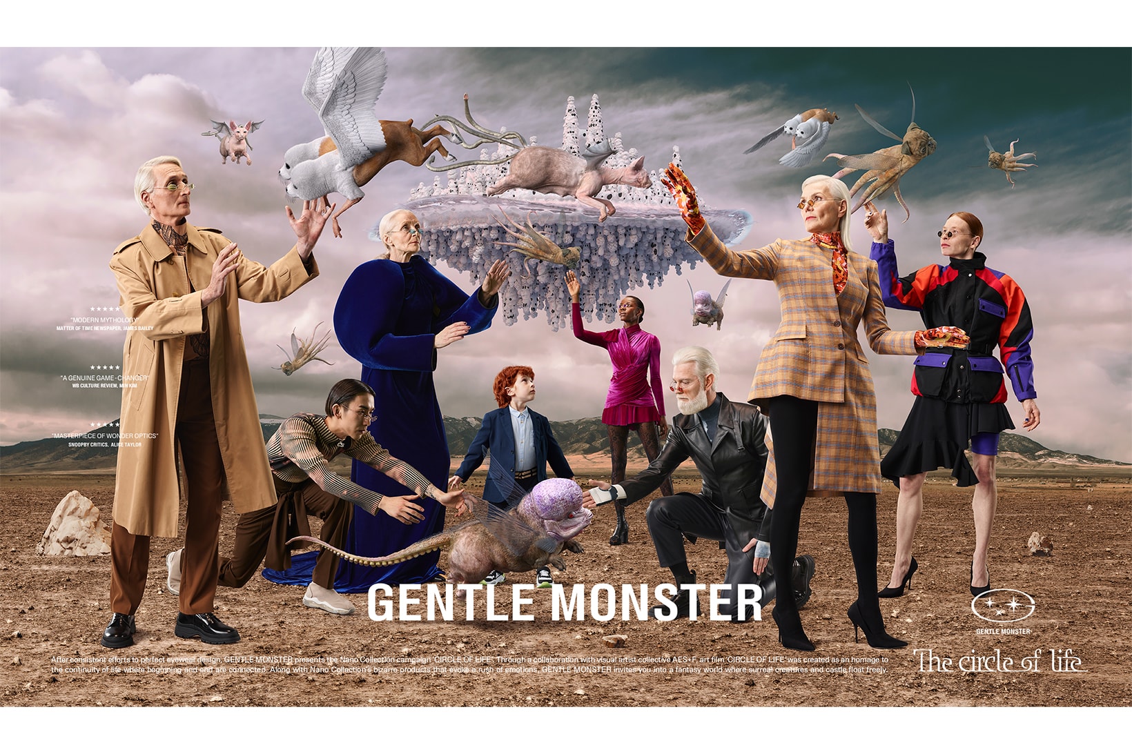 Gentle Monster "Nano" Sunglasses Collection Lookbook G2 02