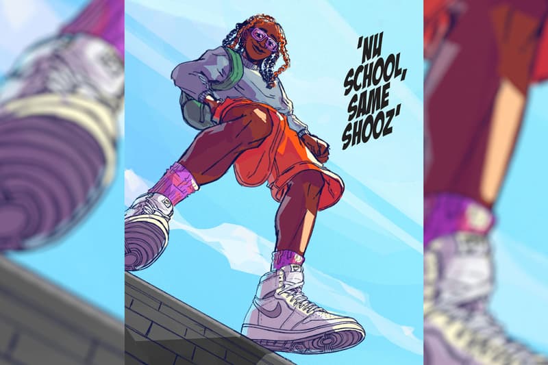 marisol garcia getting dressed with aj1 high og hyper royal style guide