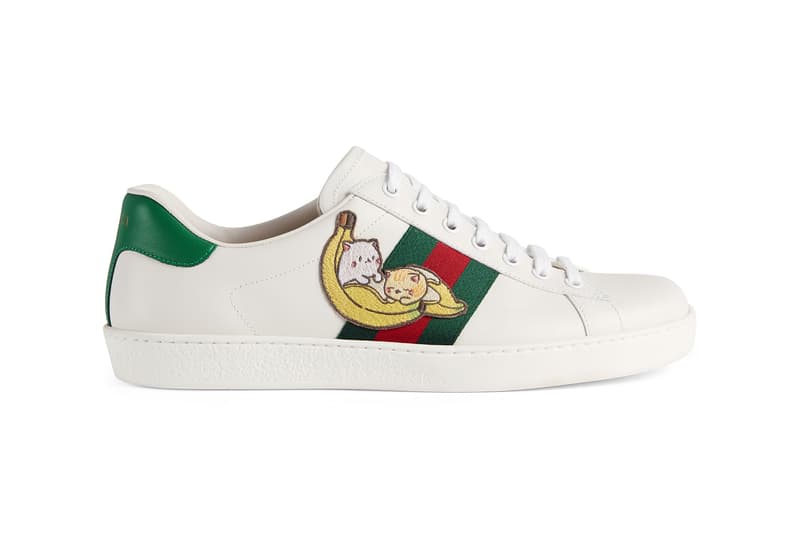 gucci crunchyroll anime bananya collaboration sneakers