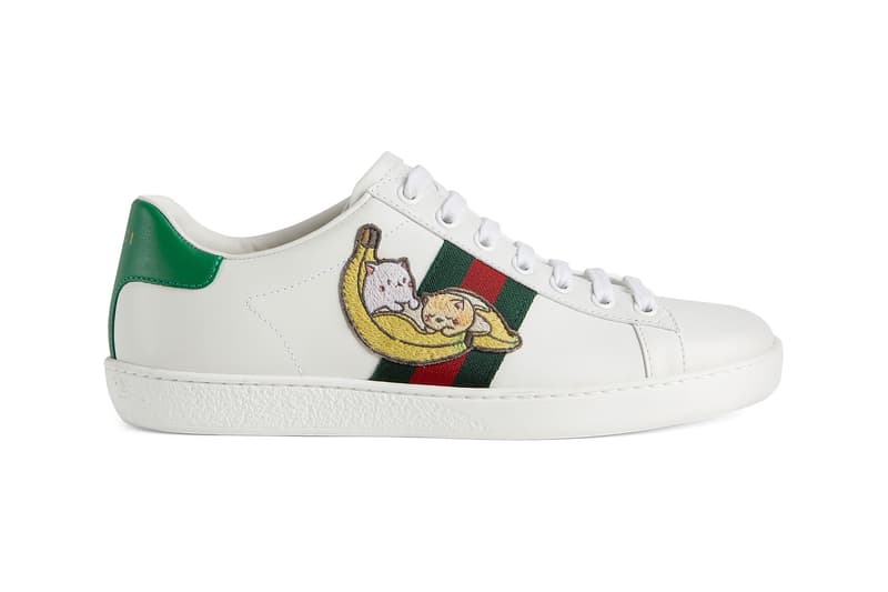 gucci crunchyroll anime bananya collaboration sneakers