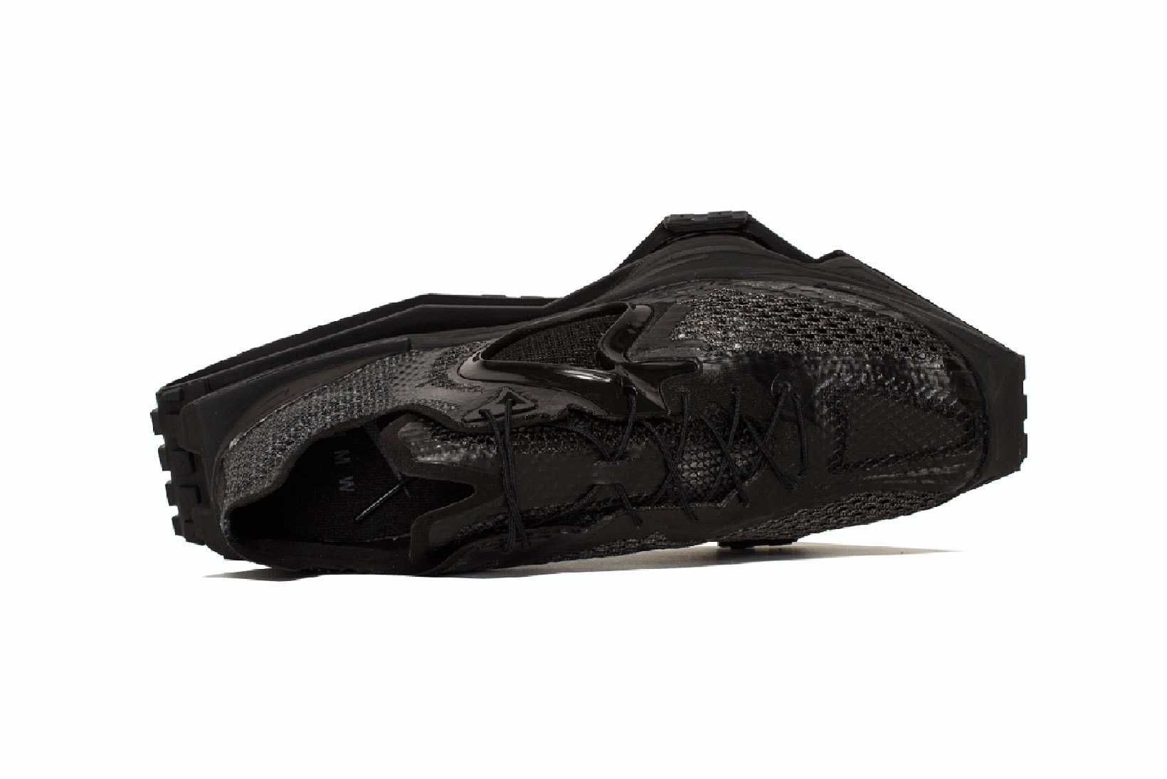 matthew williams nike zoom mmw 4 sneakers collaboration triple black footwear shoes kicks sneakerhead top