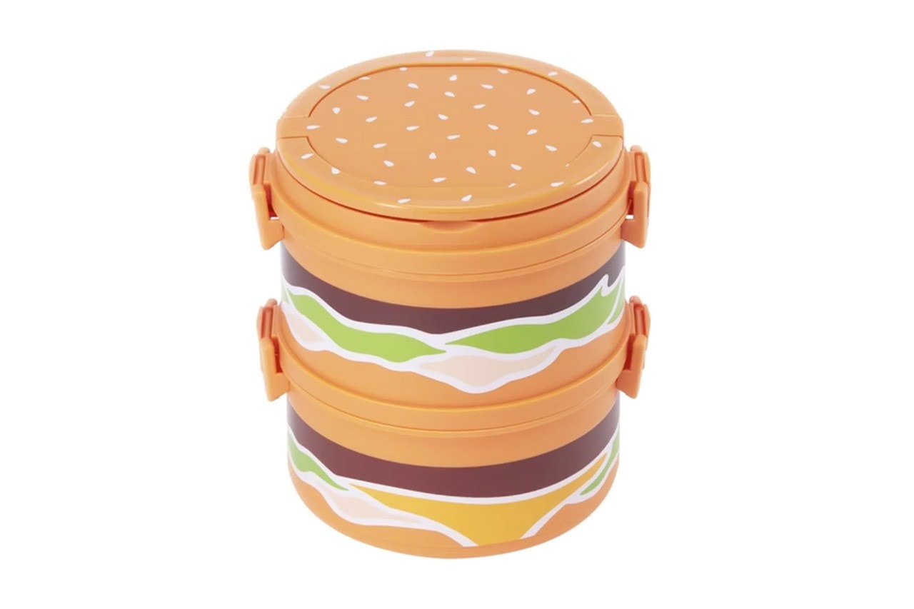 mcdonalds big mac shaped lunchbox merch limited edition release where to buy korea