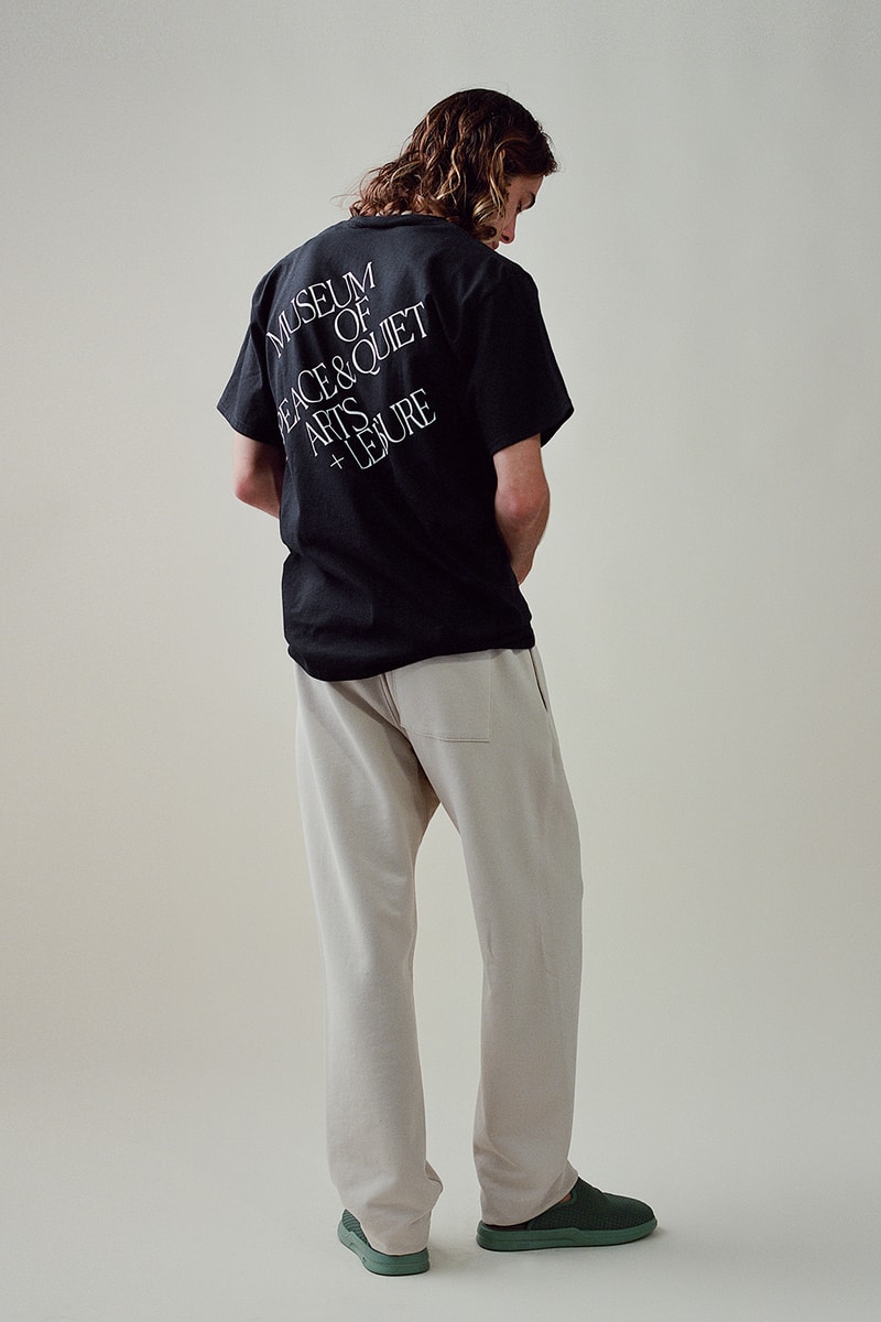 museum of peace and quiet mopq spring summer collection loungewear tee t shirt pants