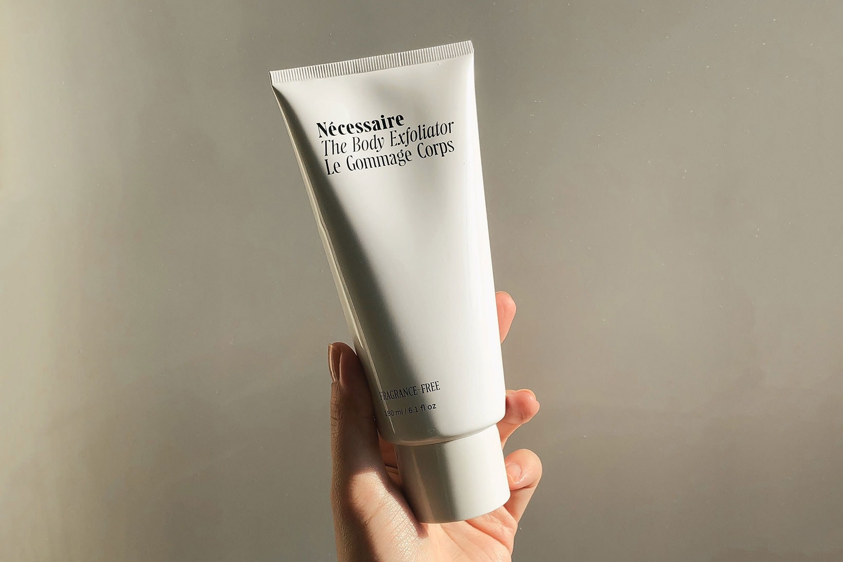 necessaire the body exfoliator with bamboo charcoal skincare