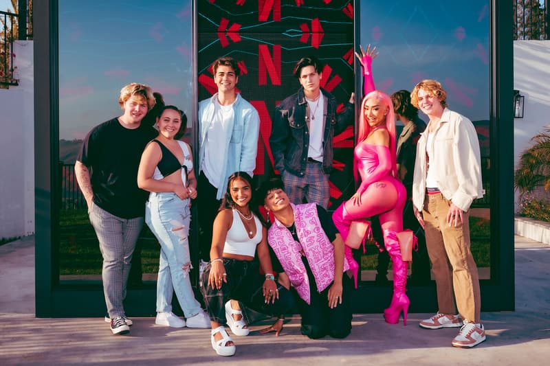 Netflix TikTok The Hype House Reality Tv Show Series Chase Hudson Thomas Petrou Nikita Dragun Kouvr Annon Sienna Mae Gomez Larri Merritt Alex Warren Jack Wright