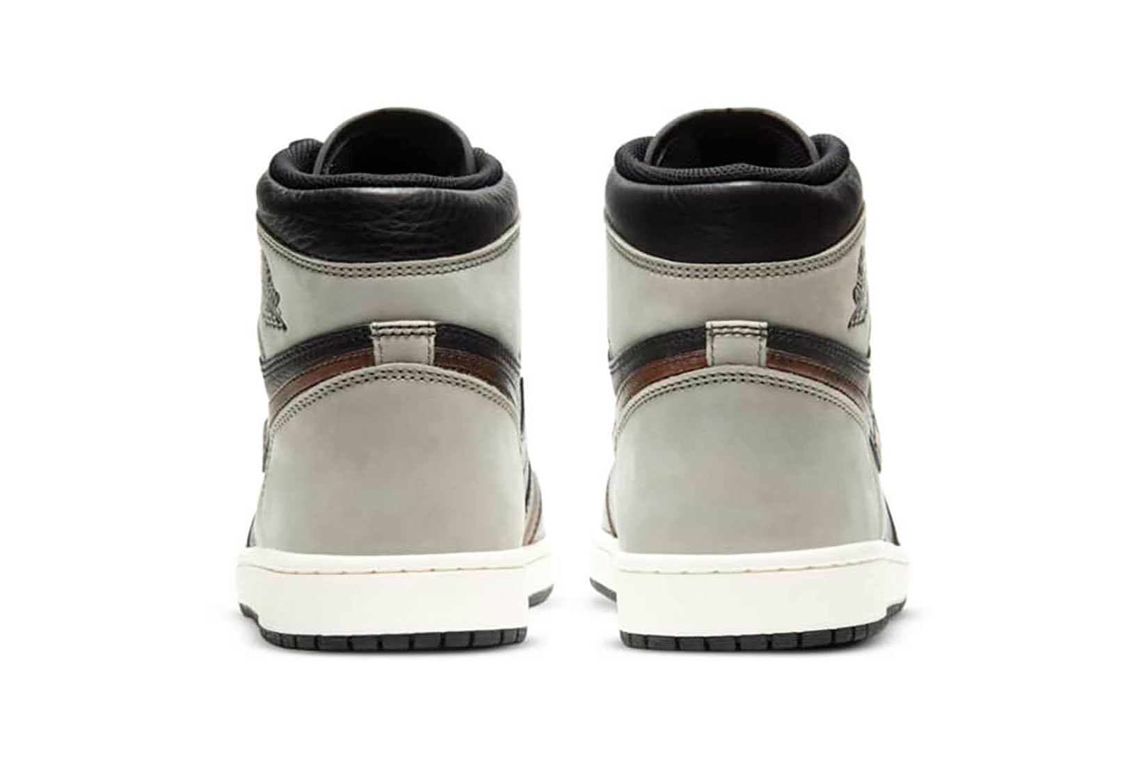 nike air jordan 1 aj1 sneakers rust shadow brown black colorway footwear shoes kicks sneakerhead heel
