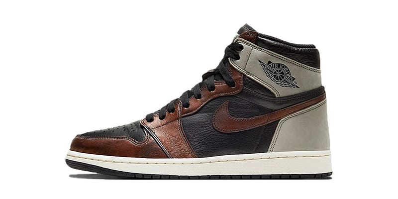 brown black jordans