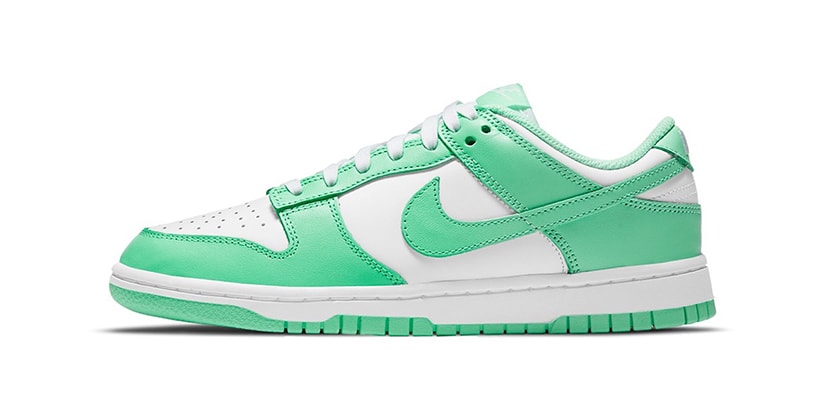 Green and White Nike Dunks: Make a Statement with These Trendy Sneakers