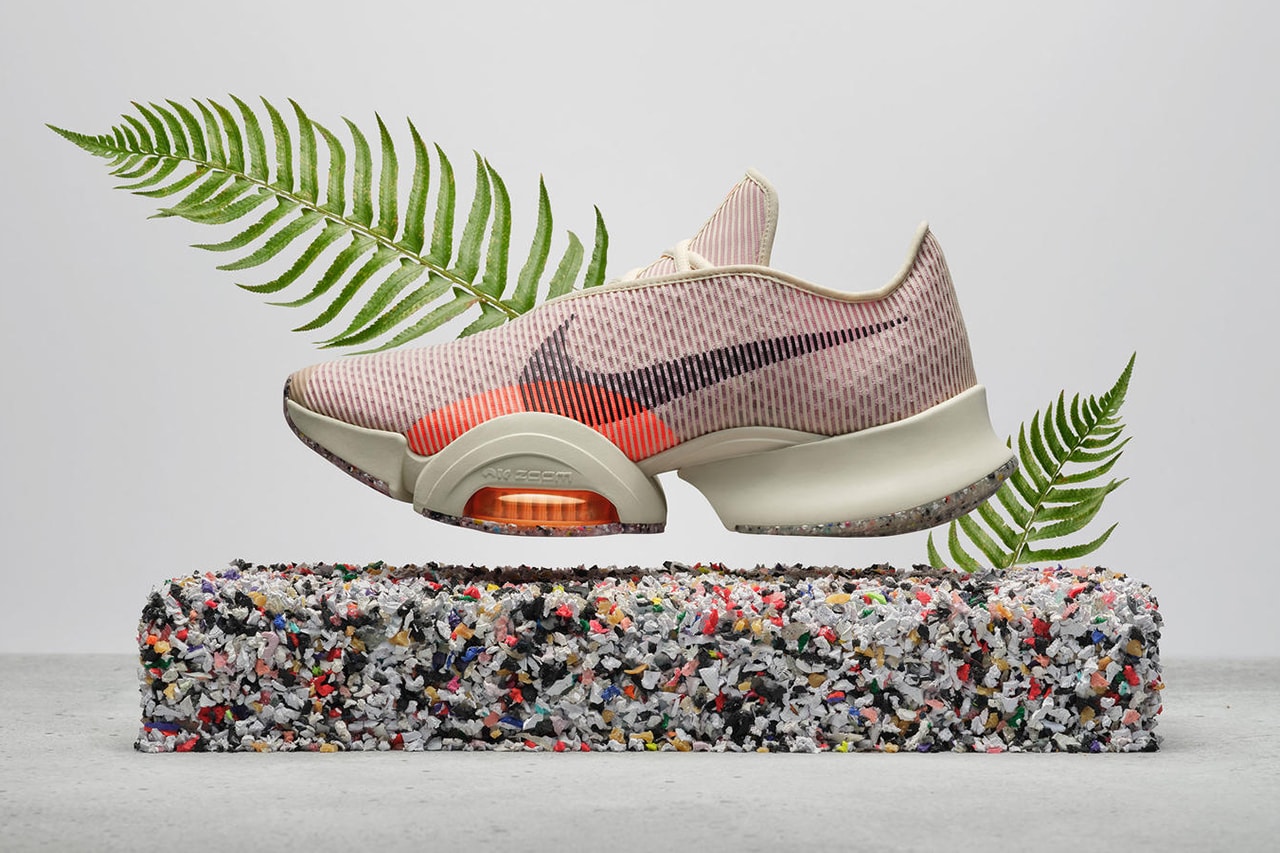 nike move to zero summer 2021 eco-friendly sustainable sneakers airzoom superrep 2