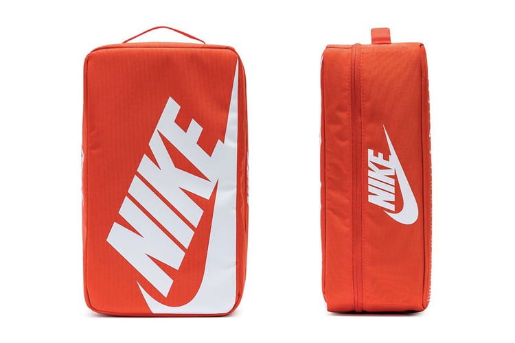 orange nike purse