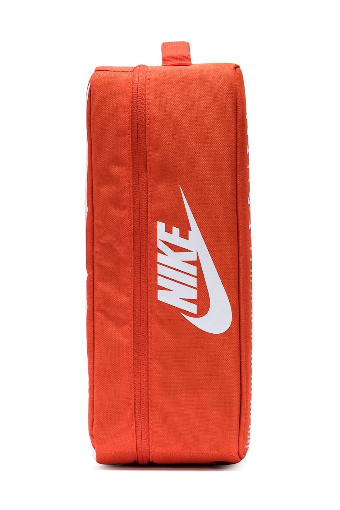 nike sportswear shoebox bag orange white side