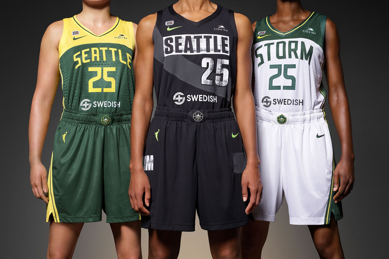 nike wnba uniforms editions apparel collection basketball seattle storm