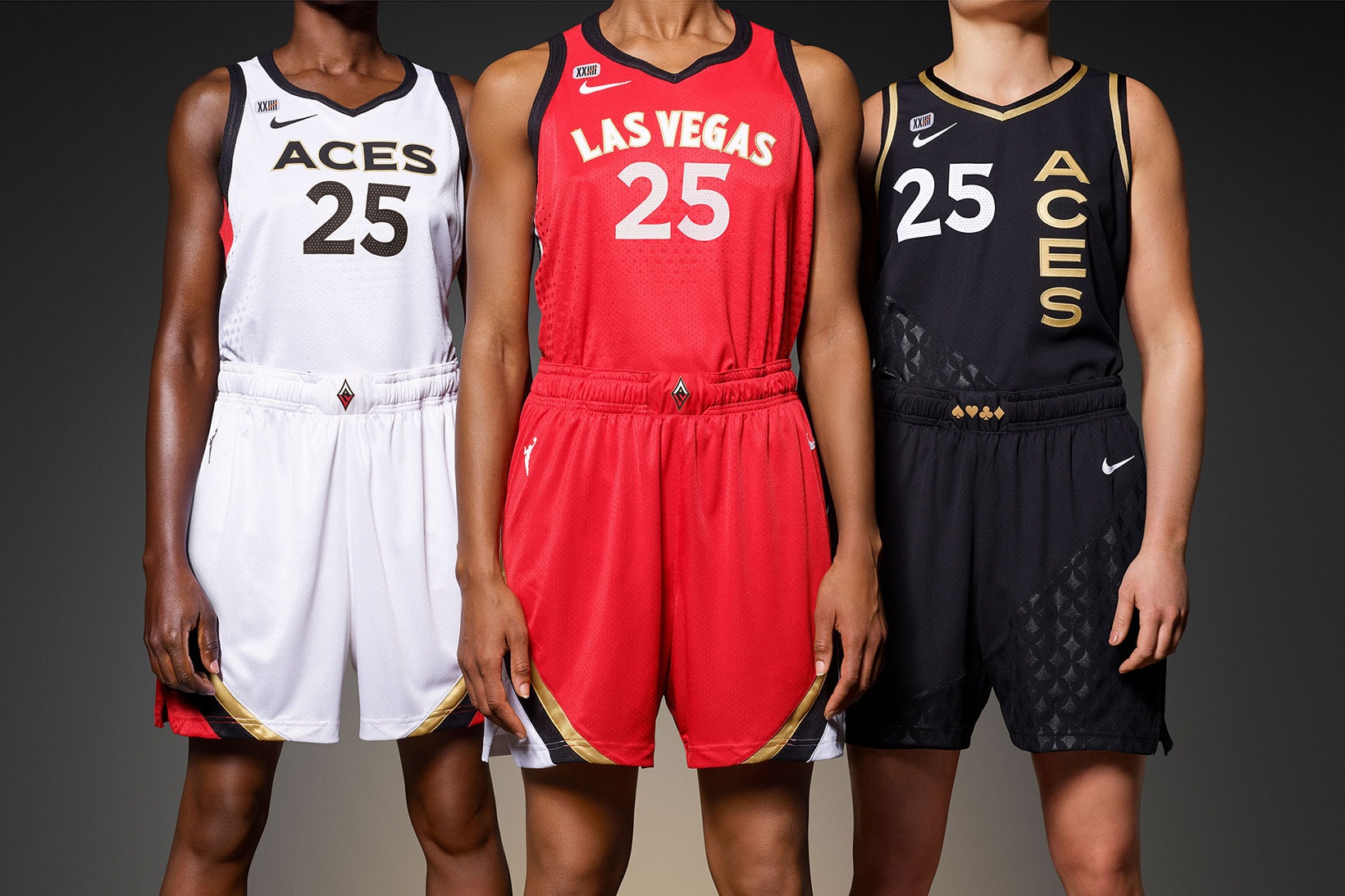nike wnba uniforms editions apparel collection basketball las vegas aces