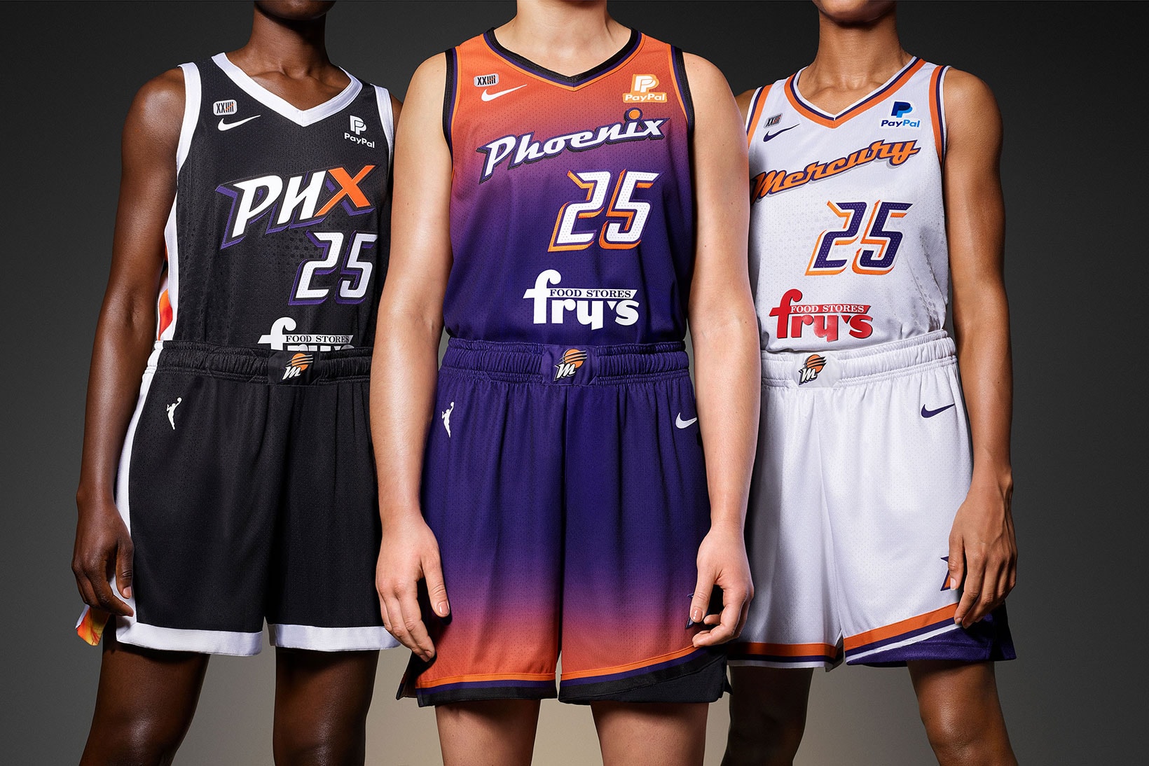 nike wnba uniforms editions apparel collection basketball phoenix mercury