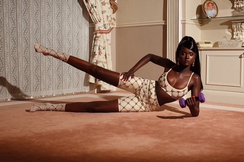 Duckie Thot Fronts Oceanus Swimwear Campaign