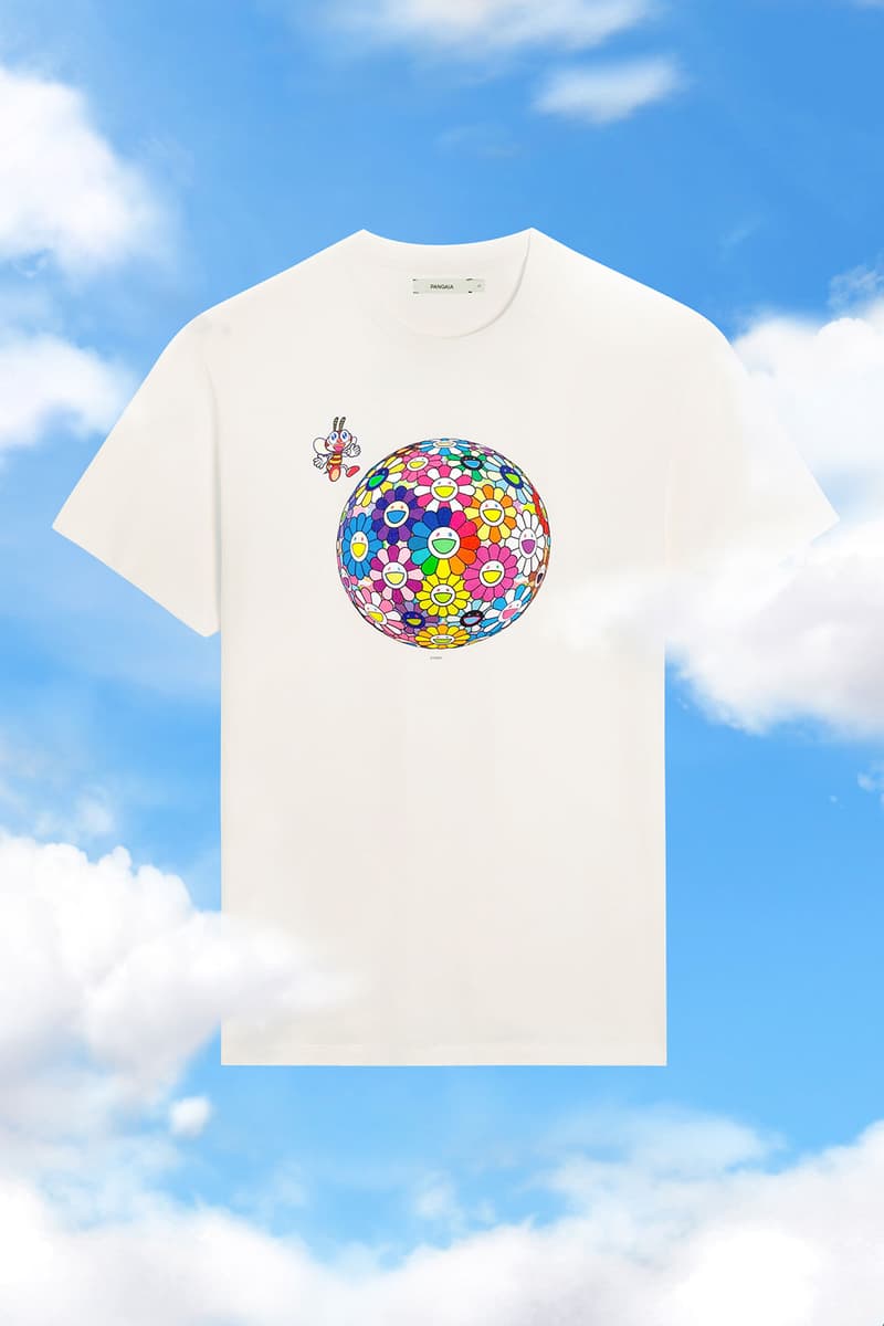 pangaia takashi murakami moma collaboration seaweed fiber t-shirt