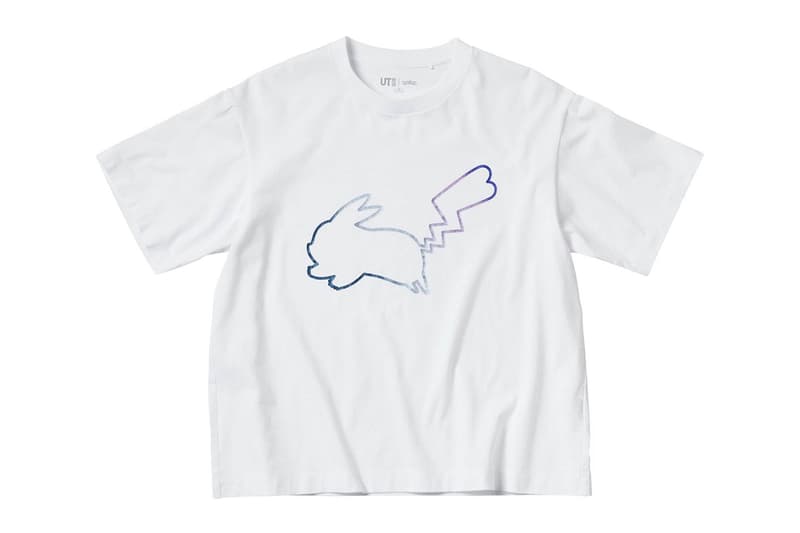 uniqlo ut pokemon all stars t-shirt white pikachu