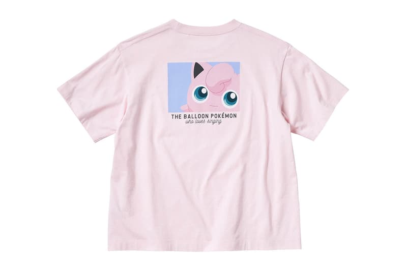 uniqlo ut pokemon all stars t-shirt jigglypuff