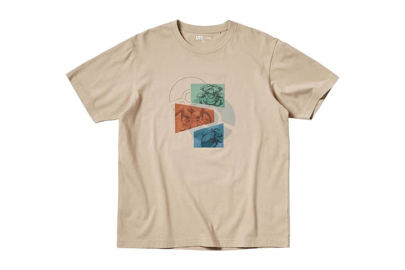 uniqlo ut pokemon all stars t-shirt venusaur charizard blastoise