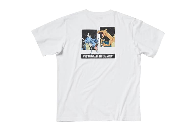 uniqlo ut pokemon all stars t-shirt gyarados charizard