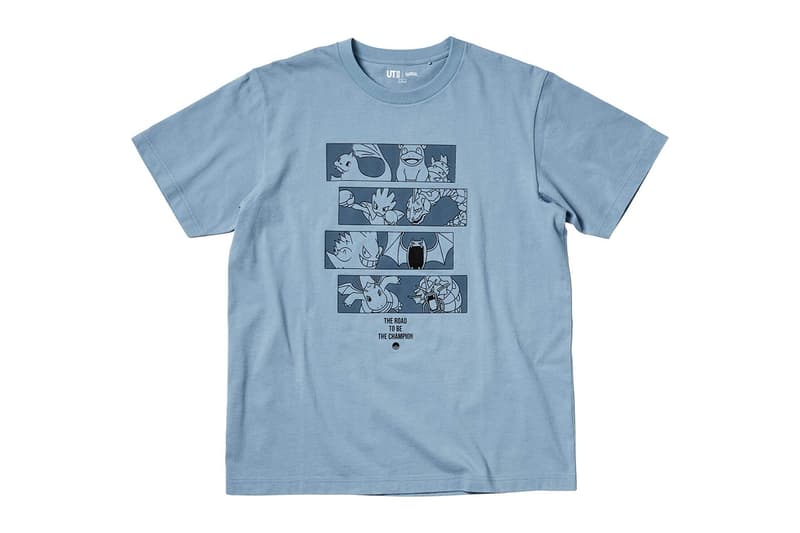 uniqlo ut pokemon all stars t-shirt the road to be champion