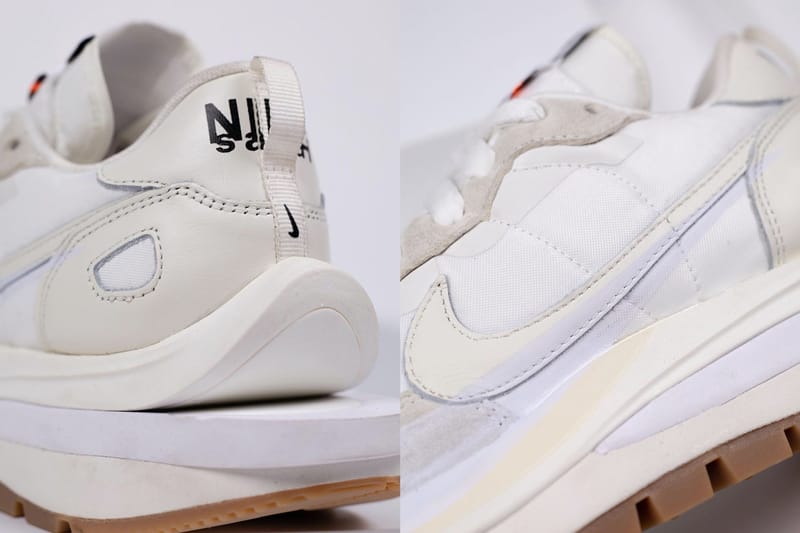 nike waffle sacai cream