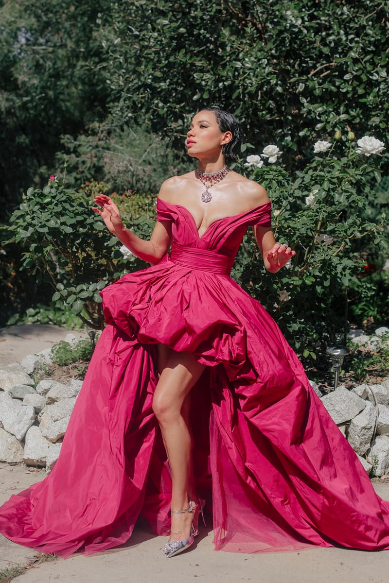 Jurnee Smollett SAG Awards 2021 Red Carpet Outfit Zuhair Murad
