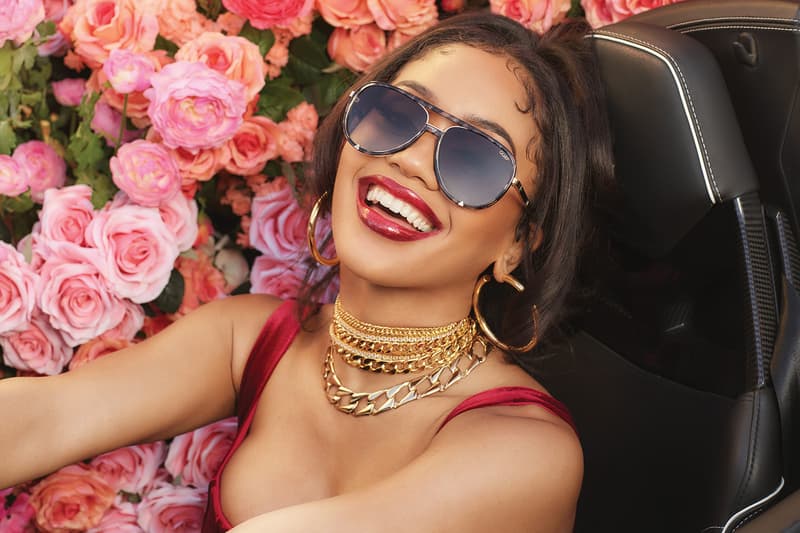 saweetie quay sunglasses shades eyewear collaboration scholarship program black