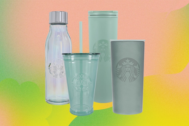 Celebrate Earth Month With Starbucks' New Mint Green Merch Line