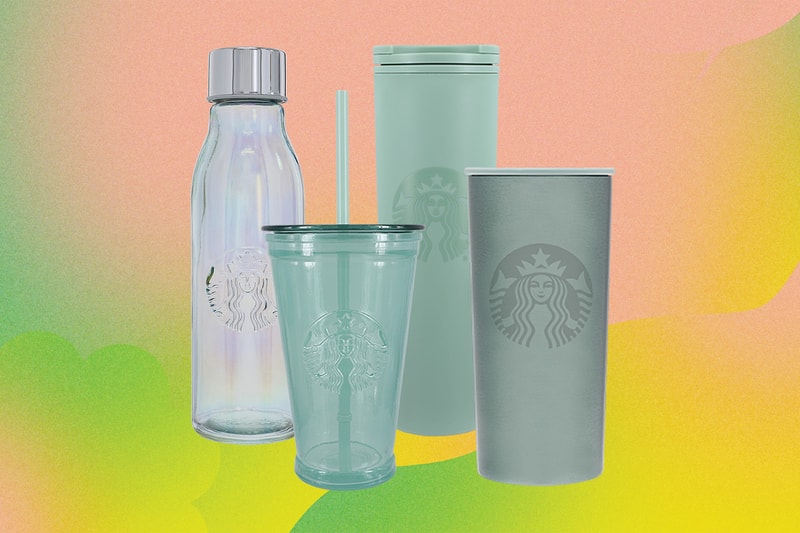 See Starbucks's Recycled Glass Cups and Water Bottles