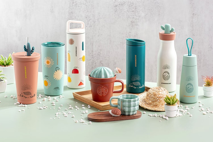 Starbucks Releases Desert-Inspired "Happy Hedgehog" Merch Collection