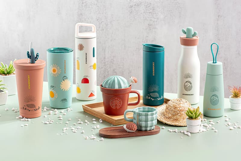 starbucks hedgehog collection merch cups mugs tumblers hong kong hk