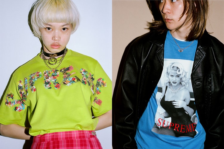 Supreme Welcomes Spring With Colorful Graphic Tees