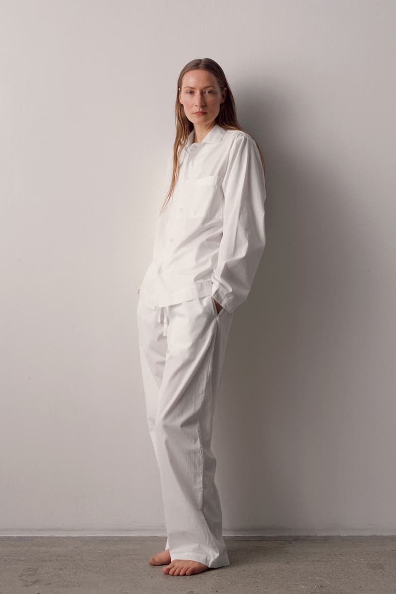 Tekla Spring/Summer Pyjamas Sleepwear Lookbook Shirts Shorts