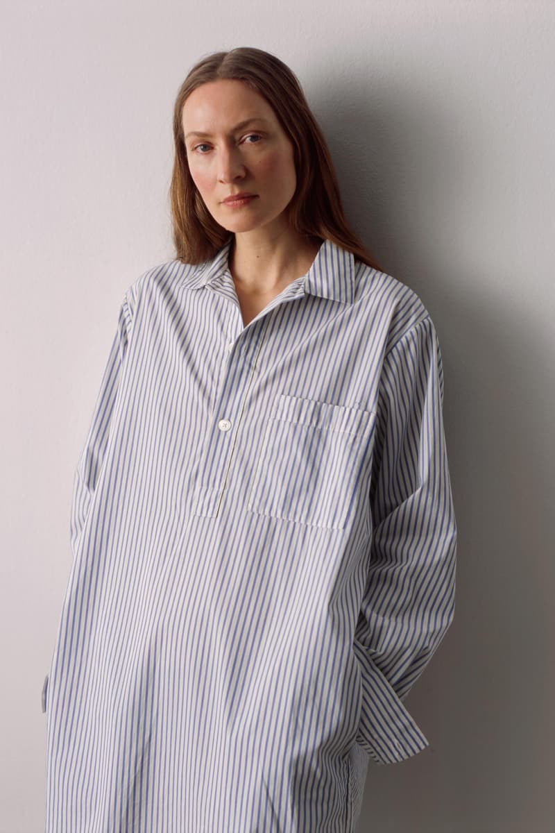 Tekla Spring/Summer Pyjamas Sleepwear Lookbook Shirts Shorts