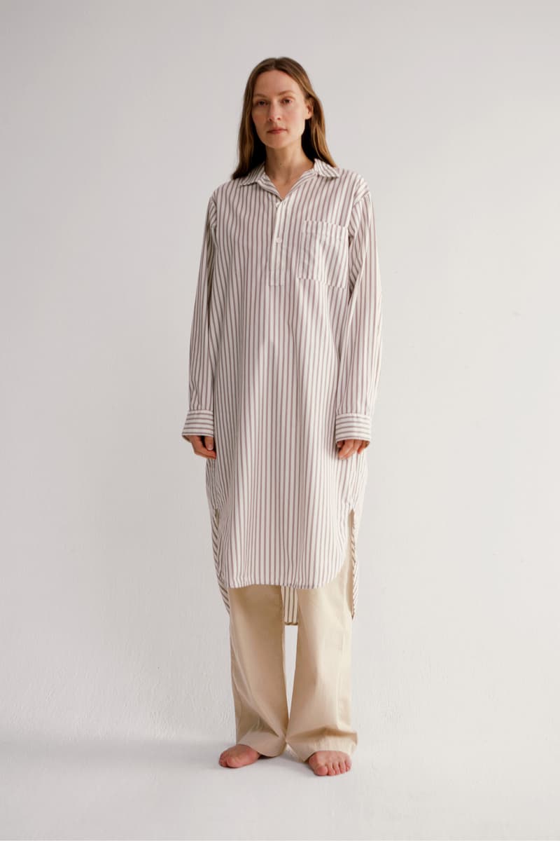 Tekla Spring/Summer Pyjamas Sleepwear Lookbook Shirts Shorts