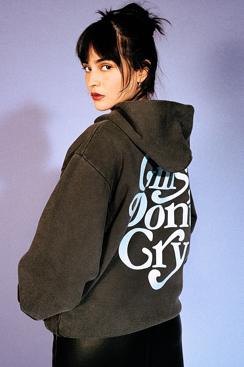 girls dont cry gdc verdy capsue collection logo hoodie back