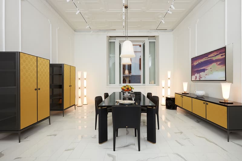 versace home flagship store interior milan italy furniture collection