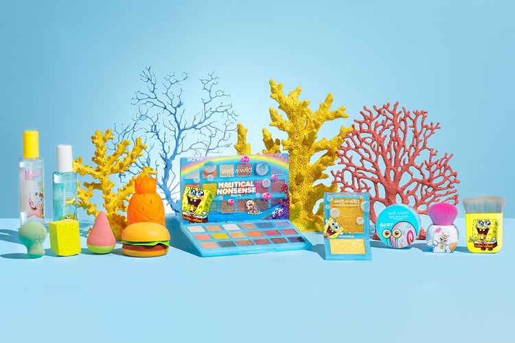'SpongeBob SquarePants and Friends' Venture Into Makeup and Skincare With wet n wild