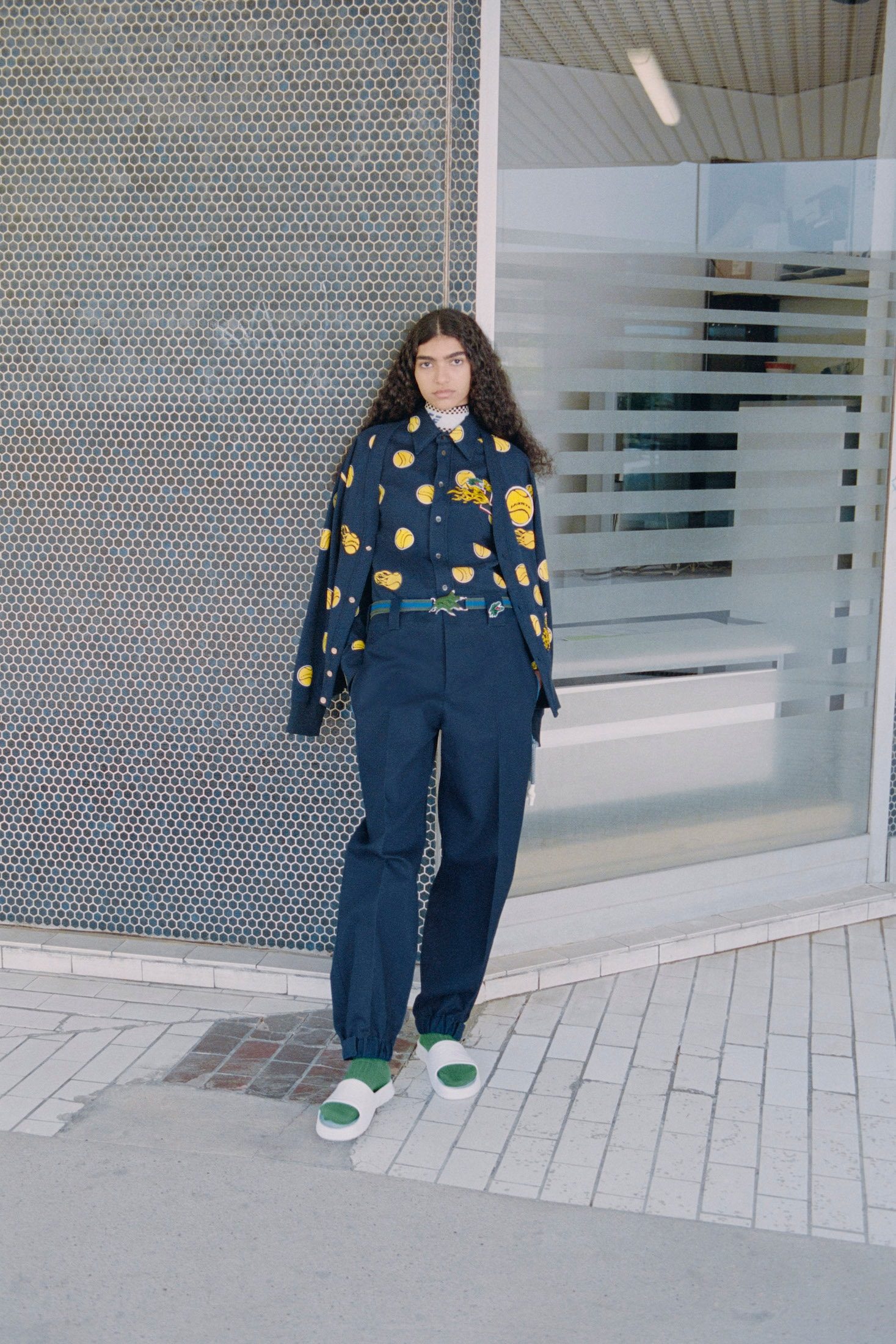 Lacoste Fall/Winter 2021 Collection Interview Louise Trotter Designer Heritage Print Crocodile Logo Iconography