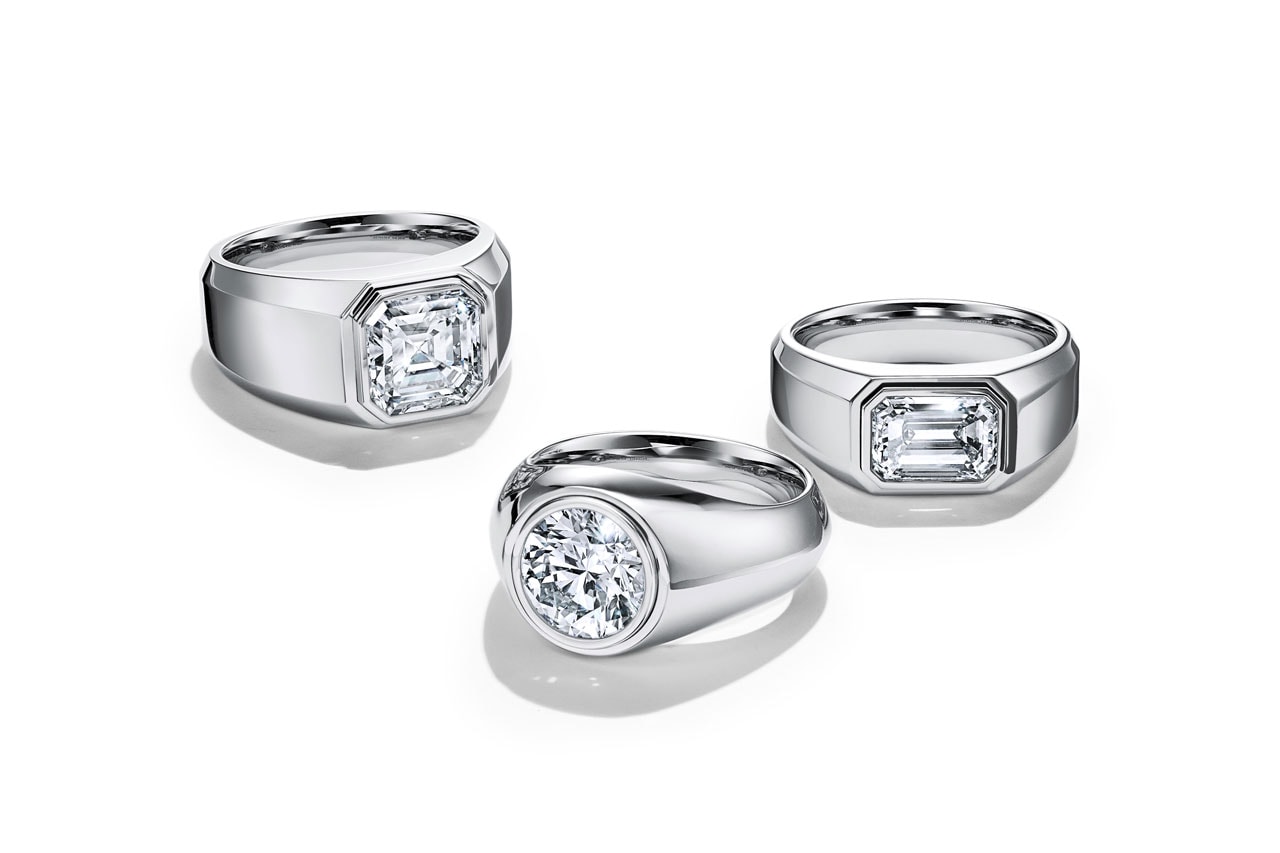 tiffany and co mens diamond engagement rings round design