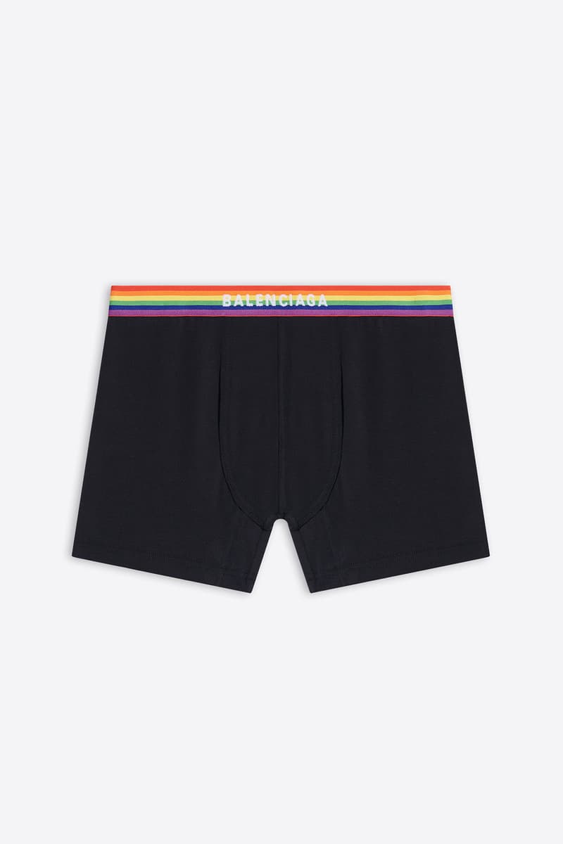 balenciaga pre-fall 2021 collection pride month capsule boxers