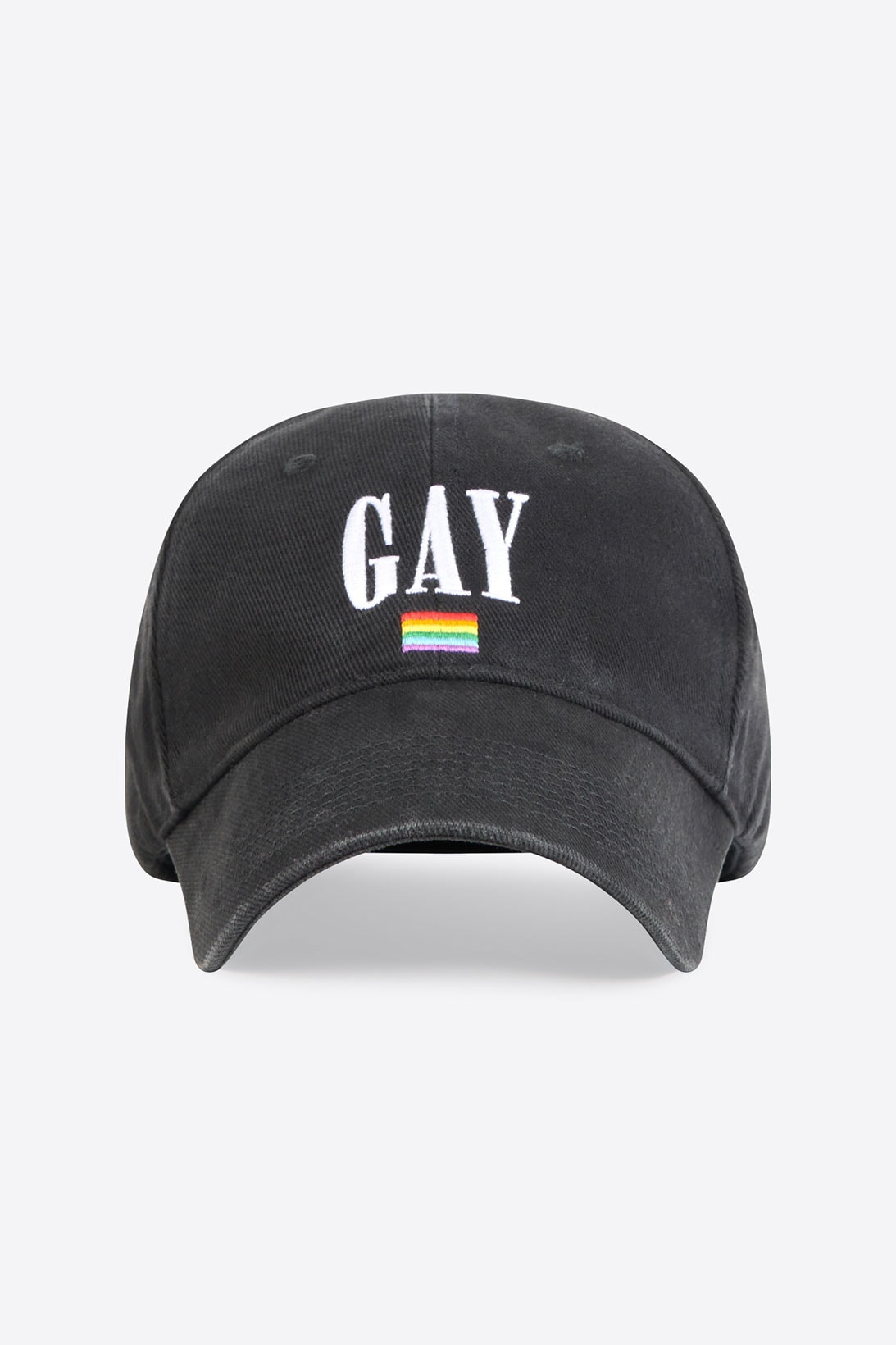 balenciaga pre-fall 2021 collection pride month capsule cap hat