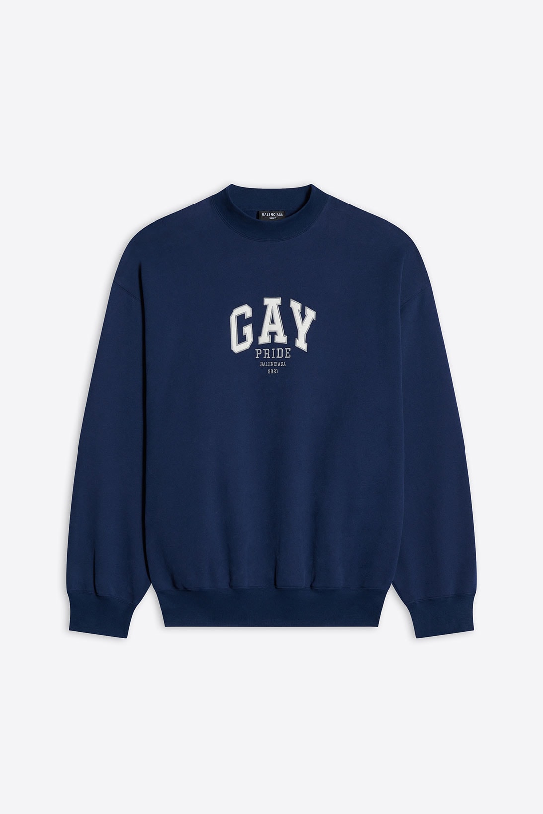 balenciaga pre-fall 2021 collection pride month capsule sweatshirt