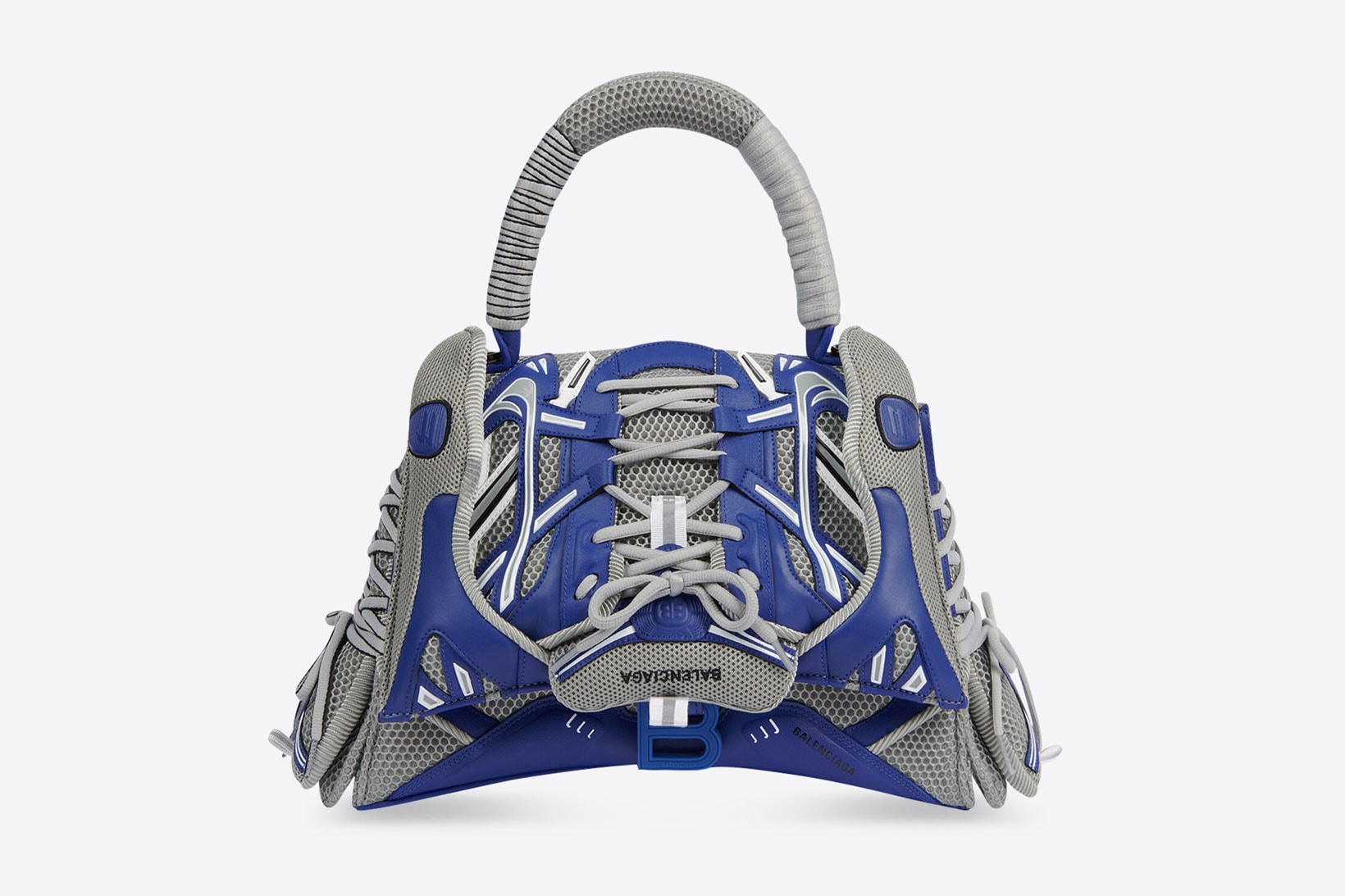 balenciaga sneakerhead purse handbag top handle front details