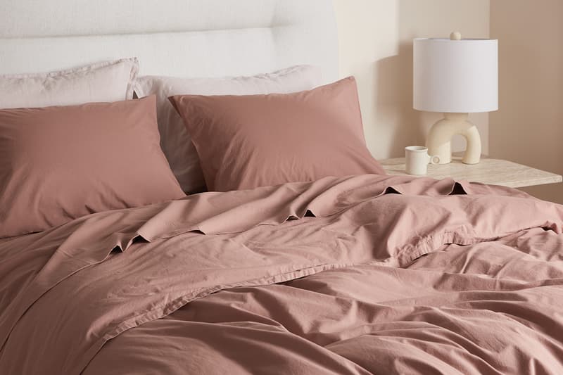 PARACHUTE Percale Duvet Set Bedding Clay