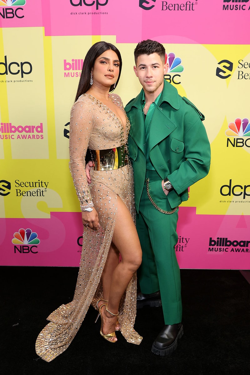 billboard music awards bbma red carpet best dressed celebrity style priyanka chopra joe jonas