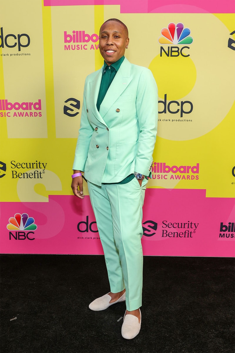 billboard music awards bbma red carpet best dressed celebrity style lena waithe boss