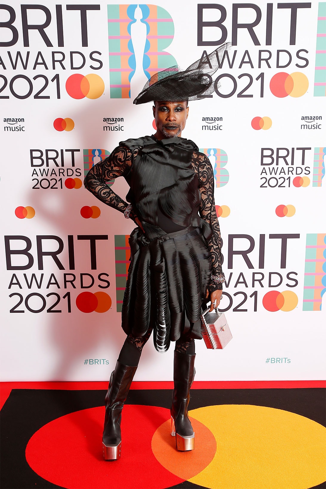brit awards 2021 red carpet best dressed celebrities billy porter threeasfour