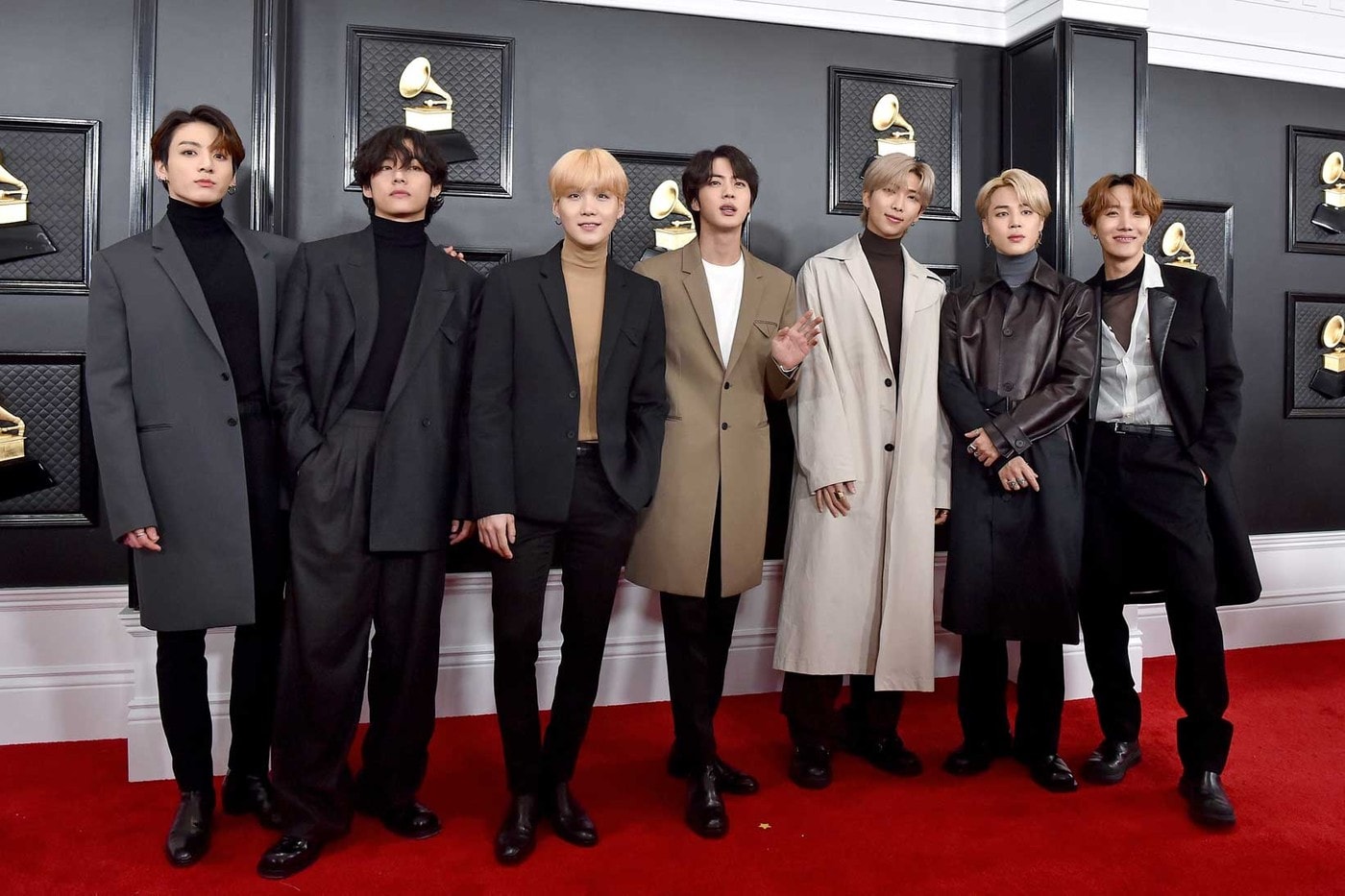 BTS Grammy Awards Red Carpet 2020